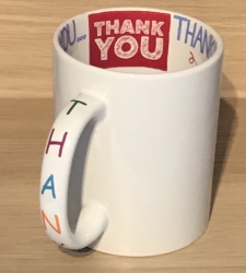 Tasse - Wunschmotiv - Motto-Tassen Keramik - Happy Birthday, Thank You & Love