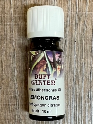 Duftöl - Duftgarten - Lemongras - Rein ätherisches Öl - 10ml