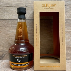 Whisky - St.Kilian - Signature Edition - 05 Five - 52,5% - 0,5l - Gold-Medaille World Spirits Award 2021 - Letzte Flasche, danach vergriffen!