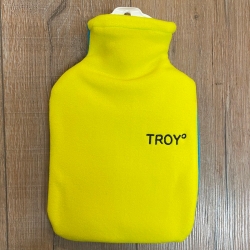 TROY° - Wärmflasche mit Premium-Bezug - blau/ gelb - letzter Artikel