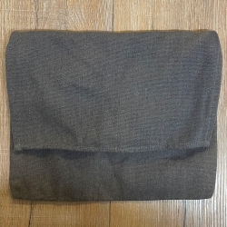 Tasche - Baumwolle - Umhängetasche einfach - grau