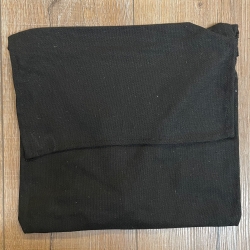 Tasche - Baumwolle - Umhängetasche einfach - schwarz