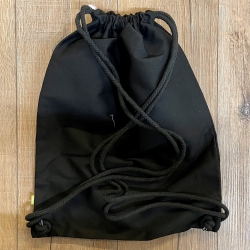 Tasche - Baumwolle - Rucksack - Organische Baumwolle - schwarz