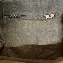 Tasche - Baumwolle - Umhängetasche LC mit Kordelzug - grobe Baumwolle - schwarz