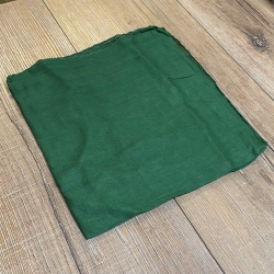 Tuch - Schal uni 100cm x 100cm - grün
