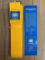 Yoga - Yogagurt - safran - Ausverkauf