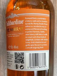 Whisky - Tullibardine The Murray 15 Jahre Double Wood - 46% - 0,7l - limitiert