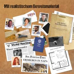 Murder Mystery - Case File - Der Tote im Weinkeller - KOSMOS Verlag - Krimi Party
