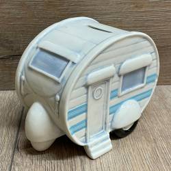 Spardose - Wohnwagen Keramik von Ted Smith - Ausverkauf