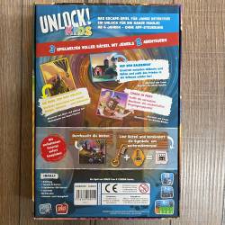 UNLOCK! Box - Kids - 3 Spielwelten mit je 2 Abenteuern - keine App notwendig - asmodee Verlag