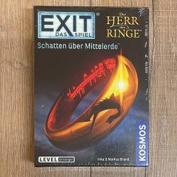 EXIT - Das Spiel - Herr der Ringe/ Schatten über Mittelerde - Einsteiger - Neuheit 03/2022 - KOSMOS Verlag
