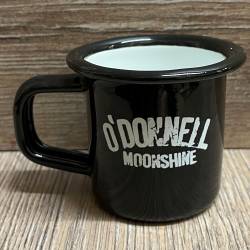 Moonshine O'Donnell - Zubehör - Emaille Tasse schwarz - klein
