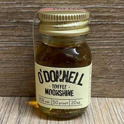 Moonshine O'Donnell - Toffee 25% vol. - 020ml - Likör ohne künstliche Aromen oder Farbstoffe
