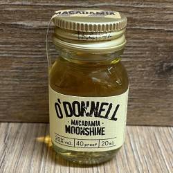 Moonshine O'Donnell - Winter-Sorte Macadamia 20% vol. - 020ml - Likör ohne künstliche Aromen oder Farbstoffe
