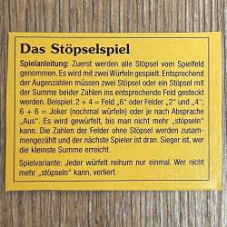 Spiel - Klappenspiel/ Stöpselspiel Shut the box - Ritter Pasch 1-11 - klein
