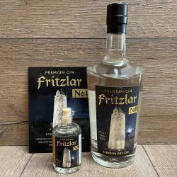 Gin - Fritzlar Gin No 1- 42% - 0,04l - London Dry Gin