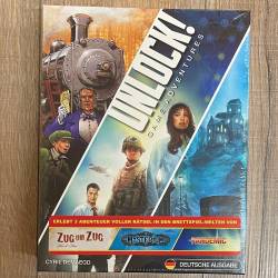 UNLOCK! Game Adventures - 3er Box - Zug um Zug, Mysterium & Pandemic - asmodee Verlag