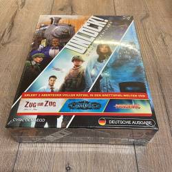 UNLOCK! Box - Game Adventures - 3er Box - Zug um Zug, Mysterium & Pandemic - asmodee Verlag