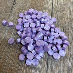 Siegel - Siegelwachs Perlen 100 Stück/ ca. 35g - lila/ violett