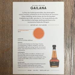 Whisky - St.Kilian - Sonderabfüllung - Kiliani Edition 2021 - GAILANA - 0,5l - 1 Flasche verfügbar