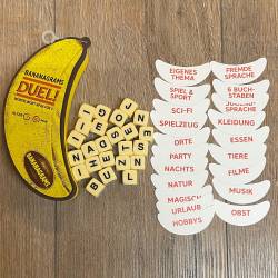 Spiel - Würfelspiel - Bananagrams Duell - für 2 Spieler - Asmodee