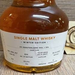 Whisky - St.Kilian - Sonderabfüllung - Christmas Edition 2022 - Ex Kräuterlikör – 850 Flaschen - 0,5l - 1 Flasche verfügbar