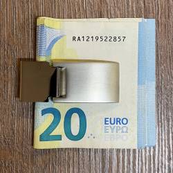 Zubehör - Geldklammer Edelstahl in Geschenkverpackung - Sonderposten