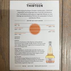 Whisky - St.Kilian - Signature Edition - 13 THIRTEEN rauchig Mini - 53,9% - 0,5l
