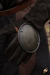 Metall Handschutz - Rondel - brüniert einzeln