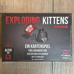 Spiel - Kartenspiel - Exploding Kittens NSFW Edition - Asmodee