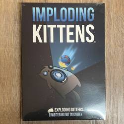 Spiel - Kartenspiel - Exploding Kittens Erweiterung 01 - Imploding Kittens - Asmodee