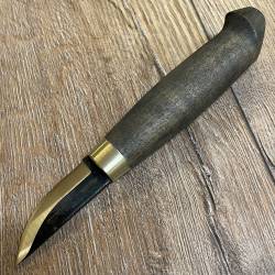 Marttiini Gürtelmesser - Schnitzmesser Snappy - Lederscheide - Messer des Monats März/ April 2023