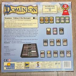 Spiel - Gesellschaftsspiel - Dominion, Spiel des Jahres 2009 - neu und unbenutzt - Einzelstück