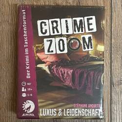 Crime Zoom - 04 Luxus & Leidenschaft - Krimi- und Ermittlungsspiel - FSK 18