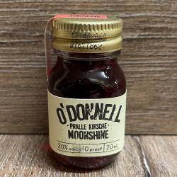 Moonshine O'Donnell - Classic Pralle Kirsche 20% vol. - 020ml Mikro-Shot - Likör mit natürlichen Aromen & ohne Farbstoffe