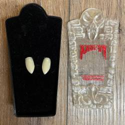Vampir Aufsteck Zähne - Deluxe im Sarg - Scarecrow Custom Fangs - original toothcaps