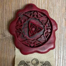 LARP - Siegel der Hingabe/ Reinheitssiegel/ Seal of Devotion - Triquetra - für Warhammer etc. - Ausverkauf