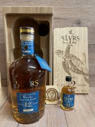 Whisky - Slyrs - Holzblock 12 Jahre - 2023 Rum Cask Finish inkl. 5cl Probe - Whisky mild - 43% - 0,7l - limitiert
