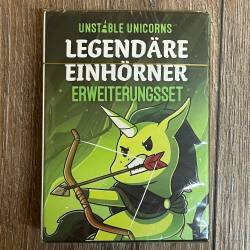 Spiel - Kartenspiel - Unstable Unicorns - Erweiterung - Legendäre Einhörner