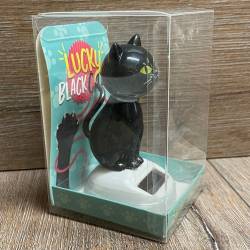 Solar Pal - Schwarze Katze