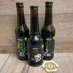 Bier - Hunfelt BIO - Waldkönig Landbier 5,6% vol - 0,33l - inkl. 0,08€ Pfand - MHD 16.03.2024 - Ausverkauf