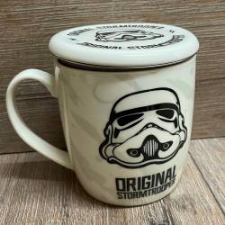 Becher - The Original Stormtrooper - Tasse aus Porzellan mit Teesieb & Deckel