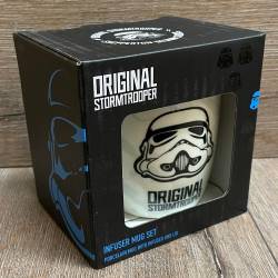 Becher - The Original Stormtrooper - Tasse aus Porzellan mit Teesieb & Deckel