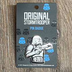 Brosche - Pin - The Original Stormtrooper - Stormtrooper mit Gewehr - Emaille Pin, Anstecknadel
