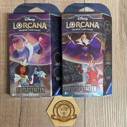 Spiel - Disney Lorcana: Aufstieg der Flutgestalten - Starter Deck - Amethyst/ Stahl