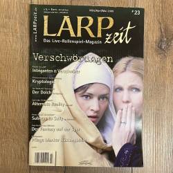Zeitschrift - LARPzeit Ausgabe 23 - März/ April/ Mai 2009 - Verschwörungen