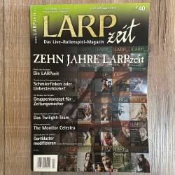 Zeitschrift - LARPzeit Ausgabe 40 - Juni/ Juli/ August 2013 - Zehn Jahre LARPzeit