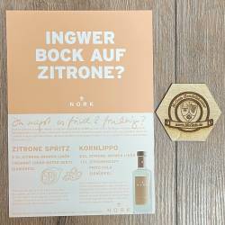 Likör - Nork Zitrone-Ingwer Likör - 500ml - 20% vol.