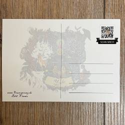 Postkarte - Jahreskreis - Yule - Wintersonnenwende (Alban Arthan)