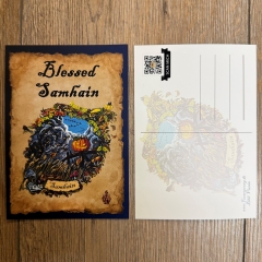 Postkarte - Jahreskreis - Samhain - Herbstmitte